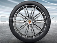 20' 991.2 C4 / C4S '911 Turbo' Lichtmetalen Velgen & Banden Origineel Porsche - 99104460354