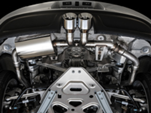 AWE SwitchPath™ Auspuffanlage mit silbernen Spitzen für Porsche 718 Boxster / Cayman - 3025-32020, 3025