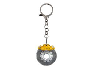 Porsche Bremsscheiben-Schlüsselanhänger, Gelb. - WAP0503700PSAB