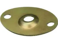 Plaque de tension extérieure pour le montage des phares antibrouillard. Porsche 911 74-83 - 91163106001 - URO-015696, 1695251500