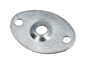 Buitenste spanplaat voor montage van de mistlampen. Porsche 911 74-83 - 91163106001 - URO-015696, 1695251500