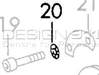Rondella di bloccaggio del giunto sferico. Porsche 911/912 1965-68 - 90011400301, 99952310200, 99952310201, 99952310202, 9995231020B