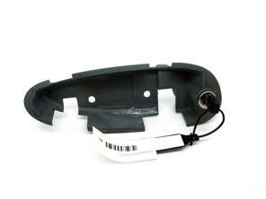 Outer door handle support with lock cylinder. Porsche 986 Boxster / 996 - 99653796302, 99653796402