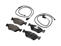 FRONT Brake pads and sensors kit. Porsche 928 / 928 S / 928 S2 Brembo - 92835193101, 92861231501