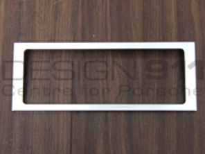 ORIGINAL PORSCHE KLIMAANLAGE SURROUND RAHMEN ARTIC SILBER - 9965526770001C, 996.552.677.000.1C