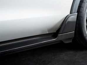 TechArt Side Skirts with fin. Porsche 9J1.1 / 9J1.2 Taycan - 09J.121.350.009, 9J.121.350.001, 9J.121.350.002, 9J.121.350.003 - 09J.121.350.009