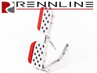 Set di pedali Rennline REV3 3PC perforato. Porsche 986 Boxster / 996 Auto con cambio manuale - A13.3P21, A133P21