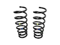 Front Coil Springs (Pair) - Red/Blue Markings - for Porsche 981 Boxster / Cayman / Spyder 2012-2016 - 98134398001504, 98134398006504