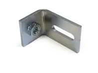 Door glass frame retainer bracket front. Porsche 356 B / 356 C - 64453104920