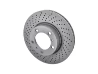 Brake disc rotor, Front. Porsche 981 Boxster 2.7L / 981C Cayman 2.7L (OE Part No 98135140101/98135140201) - 460.1589.20, 460.1590.20, 98135140101, 98135140201, 92279905, 92280005