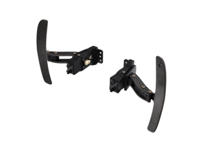 Set di paddle shifter magnetici in fibra di carbonio PDK per volante Sport Design. Porsche 971.1 Panamera / 9YA Cayenne - 971998540, 971998540GT8