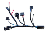 Piastra di montaggio del cablaggio per auto con iniezione meccanica. Porsche 911 1974-77 - 91161200521 - 9700020