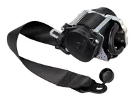 Cintura di sicurezza a tre punti (lato guida), davanti, nera. Porsche 992.1 cabriolet - 992857705NA23, 992857705DA23