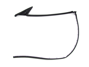 Deurafdichting, binnen. Porsche 987.2 Boxster / 987C.2 Cayman / 997.2 Auto's met aluminium deuren - 99753753108, 99753753208