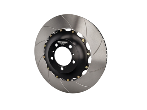 Brake Disc / Rotor Slotted 2-pc FRONT 981 GT4 w/PCCB - A1-156
