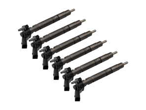 Iniettore alta pressione SET DI 6. Porsche 958 Cayenne Diesel 3.0L 2012>> - 95811012811, 95811012810, 0870218, 0445117021