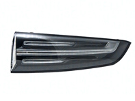 Sezione esterna fanale posteriore nera. Porsche 9YA Caienna - 714020630809, 714020630709, 9Y0945095K, 9Y0945096K, 9Y0945095B, 9Y0945096B