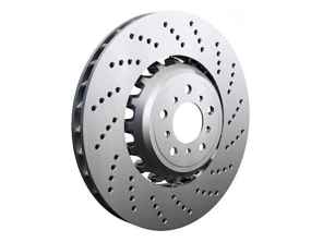 Brake disc rotor Front Ø:390mm Porsche 958 Cayenne Turbo (OE No 95835140350 and 95835140450) (Drilled. FORMULA Z) - 95835140350, 95835140450, 460.4528.70, 460.4529.70 - 460.4528.70, 460.4529.70