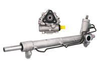 Steering rack and power steering pump set. Porsche 986 Boxster / 996 Carrera LHD (Left Hand drive) - 411091500322, 99631405002, 99631405003, 99631402004, 99631402005, 99731402000, 99634701111, 99634701110, 99634701107, 99634701104, 99634701105, 99634701106