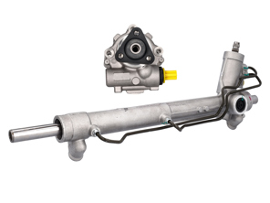 Steering rack and power steering pump set. Porsche 986 Boxster / 996 Carrera LHD (Left Hand drive) - 411091500322, 99631405002, 99631405003, 99631402004, 99631402005, 99731402000, 99634701111, 99634701110, 99634701107, 99634701104, 99634701105, 99634701106