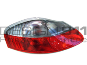 Indicator unit rear, Red / Clear. Porsche Boxster 986 - 98663144503, 98663144603, 98663144504, 98663144604