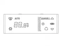 Reemplazo de pantalla LCD para Porsche 996 / Boxster 986 módulo ACC - 996653101, 996653101CXEFR, 996653101IXEFR, 996653101JXFFA