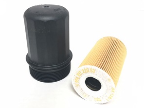 Filtre à huile et logement. Porsche 996 / 986 Boxster / 987 Boxster / 987C Cayman / 997 / 955 Cayenne S V8 & 955 Cayenne Turbo - 99610702055, 99610712054