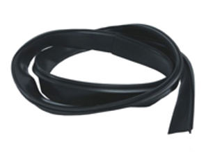 Sello del compartimiento del motor, Trasero. Porsche 911 - 91150411102 - URO-008814, 1685800200