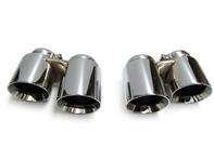 DesignTek Terminali di scarico in Acciaio Inox per Porsche 991.1 - 152727-01, 99111136101, 99111136102, 99111136103, 99111198301, 99111198302, 99111198303, 99111146700, 99111136201, 99111136202, 99111136203, 99111146800