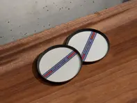 Porsche Car coaster for cup holder,  MARTINI RACING® design. Porsche Cayenne >>2017 - 9Y0044061A