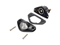 Number plate light with LED bulb. Porsche 911 - 91163162004 - LIG004