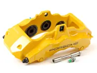 Pinza de freno DELANTERO. Porsche 996 (M450) / 997 (I450) / 987 Boxster (I450) / 987C Caimán (I450) - 99635143130, 99635143230, 99635143131, 99635143231