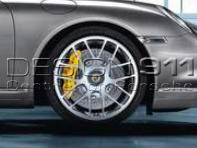 Jantes en alliage 19' RS Spyder et pneus d'hiver Porsche d'origine pour 997.2 Turbo - 99704460088