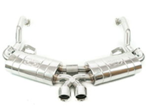 Fabspeed Maxflo Performance Exhaust System for Porsche 987 Boxster / Cayman (2005-2008) - 98111122101, 98111122102, 98111123100, 98111123101, 98111142100, 98111142101, 98111143100, 98111143101, 98111122201, 98111122202, 98111123200, 98111123201, 98111142200, 98111142201, 98111143200, 98111143201