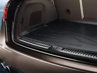 Doublure d'espace de chargement surbaissée. Porsche Cayenne 958 2011>> - 95804400028, 95804400027