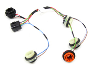 Rear indicator wiring harness. Porsche 996 C4S / 996 Turbo - 99663143701, 99663143700