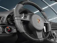 Volante multifunzione in Carbonio. Porsche 991 / 981 Boxster / 981C Cayman - 99104440006, 99104440007, 99104440008