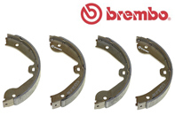Handbremsbacken (4er-Set). Porsche 955 Cayenne - 95535292500 - S85536