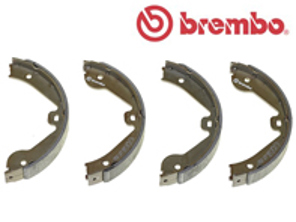 Ganasce freno a mano (set di 4). Porsche 955 Caienna - 95535292500 - S85536