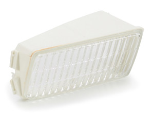 Fog lamp lens, Clear, FRONT. Porsche 911 84-89 - 91163194101, 91163194201