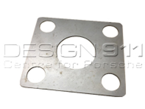 Stelplaat deurscharnier. Porsche 356 - 64453132105, 64453132110, 64453132115, 35652201, 64453132100