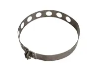 Alternator fan / impeller housing strap, in Titanium. Porsche 911 / 914 / 964 - 96410625120, 90110625102, 90110625103 - 95672