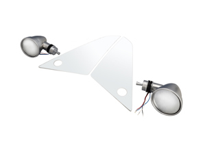 Vernikkelde doorzichtige buitenspiegelset - Singer-stijl met helder zijruitje - voor Porsche 911 / 912 / 930 / 964 / 993 Coupé 1965-1998 - 90173111100, 90173111101, 90173111102, 91173111600, 91173101300, 91173101306, 91173101308, 91173101406, 91173101408, 91173101307, 91173101310, 91173101407, 91173101410, 91173101301, 91173101328, 91173101700, 91173101701, 91173101706, 91173101707, 91173101720, 91173101721, 91173101806, 91173101821, 91173101820, 91173102300, 91173102500, 91173102501, 91173102600, 91173102400, 91173102706, 91173102806, 94473102701, 94473102702, 91173192701, 91173192801, 91173193101, 91173193201, 91173104303, 91173104403, 94473102101, 94473102101G3M, 96573124300, 96573124300G2L, 9657312400, 96573124400G2L, 96573124100, 96573124100G2M, 96573124201, 96573124201G2M, 96573124101, 96573124101G2M, 96573124200, 96573124200G2M