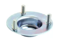 Schokbreker montageplaten, Achteras. Porsche 928 - 92833306400