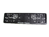 保时捷经典车牌架。 - PCG70120100, PCG70120101