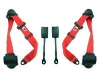 Retractable 3-point inertia reel front seat belt Porsche 964 - 964 - SA-50528