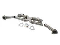 Auspuff Mittelschalldämpfer Bypass X-Pipe. Porsche 991 (911) Carrera 2012>> - 99111133105, 99111133106, 99111133107, 99111133504, 99111133505, 99111133506, 99111133507, 99111133701, 99111133702, 99111133703