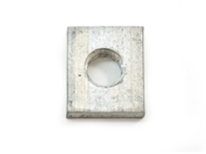 Threaded plate for Targa roof. Porsche 911 / 964 - 1688001400, 90156520340