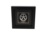 Handgemaakt 1:8 schaal Fuchs RSR wielmodel - zilver - met de hand geassembleerd en ingelijst in doos - 90136101204, 91136102000, 91136101690 - BF WH FUCHS 15