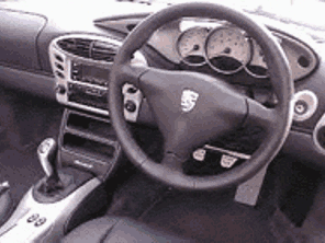 Look in lega per la cornice dello strumento. Porsche 996 - 00004480221, 00004480222